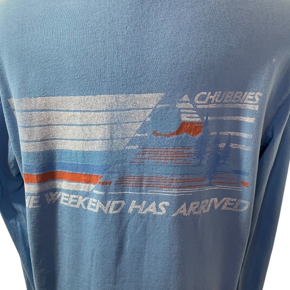 Chubbies Long Sleeve Shirt Men’s Small - Picture 3 of 5